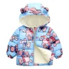 Kid Baby Boy Girl Printed Down Jacket Autumn Coats