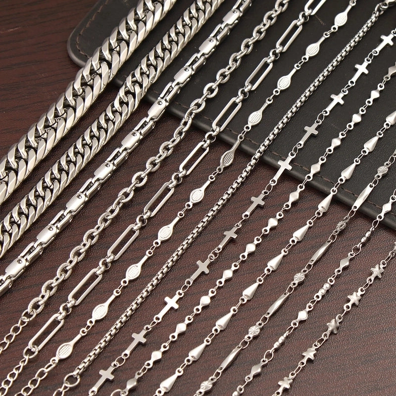 Minimalist Geometric Star 304 Stainless Steel Bracelets Necklace