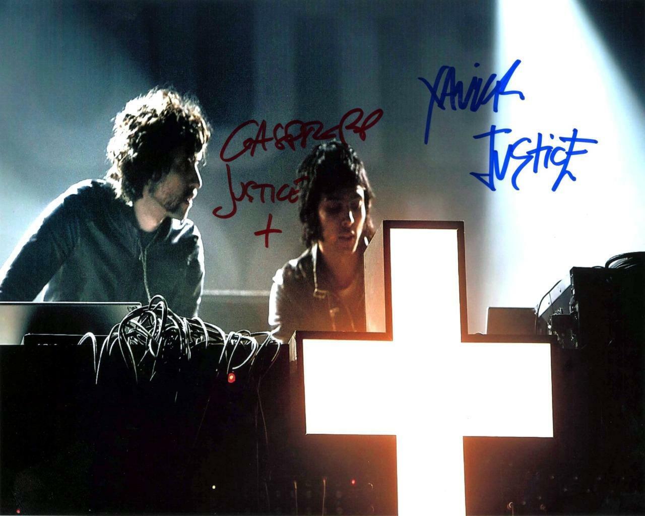 Justice SIGNED AUTOGRAPHED 10 X 8