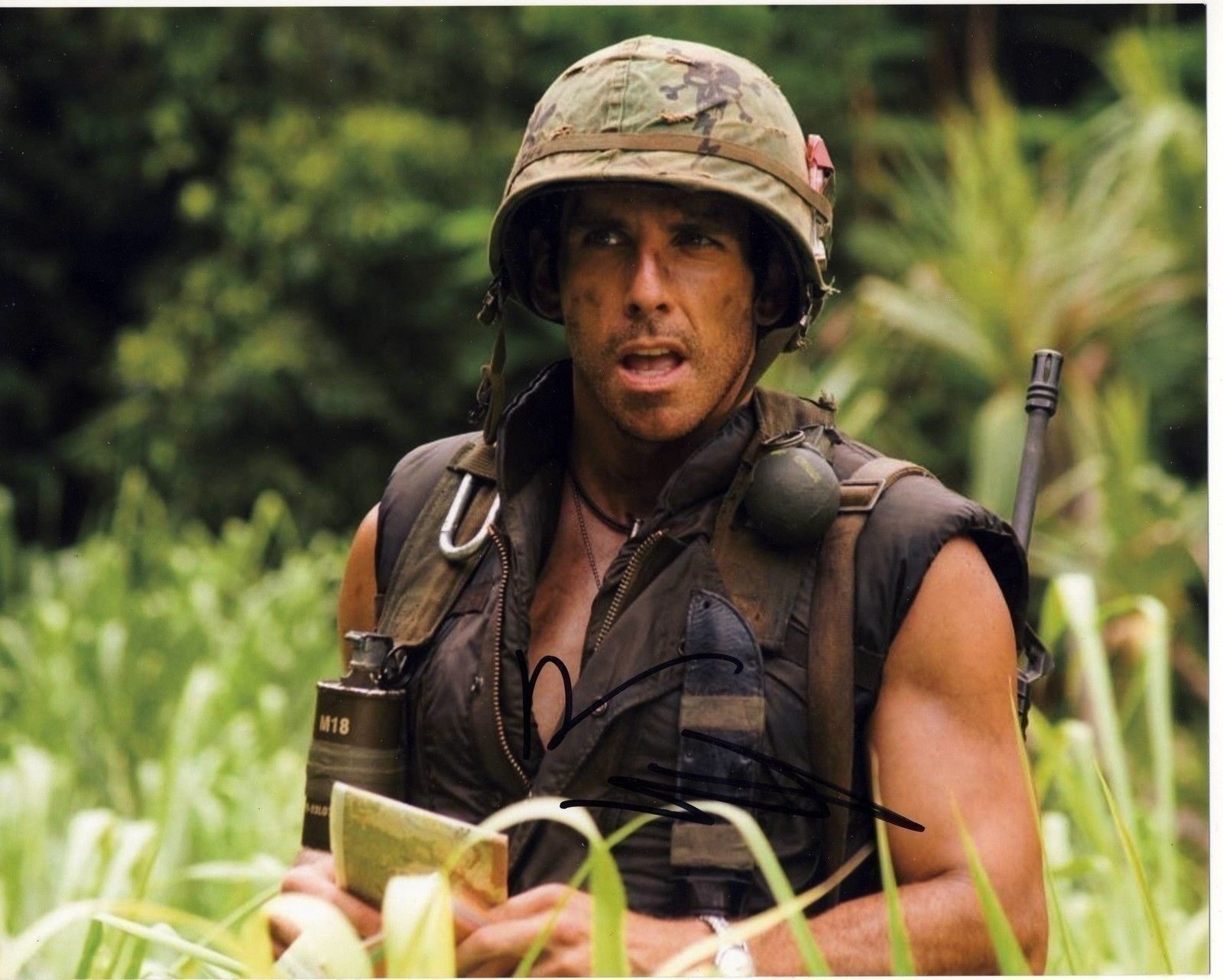 Ben Stiller Autograph TROPIC THUNDER Signed 8x10 Photo Poster painting AFTAL [3071]