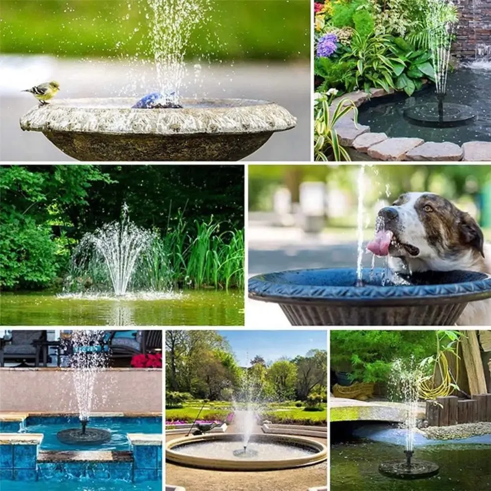 Sherem Solar Powered Water Fountain &ndash; Hot Sale 50% Off