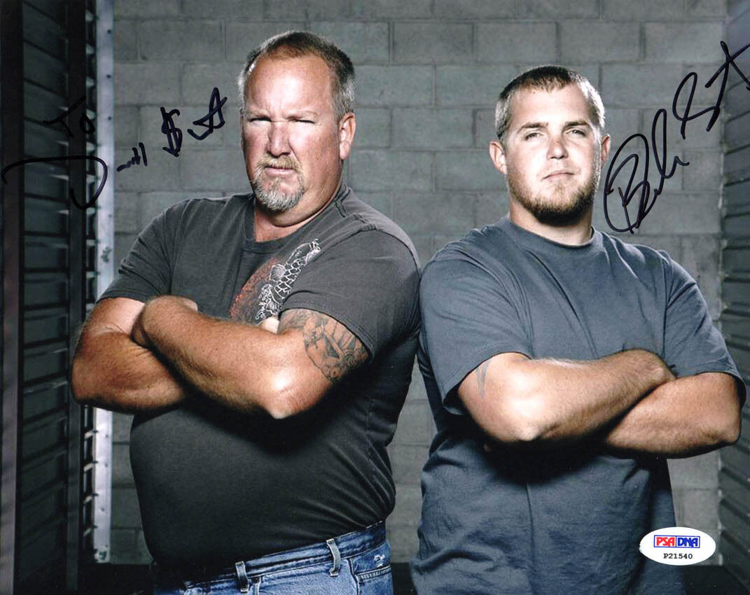 Darrell & Brandon Sheets DUAL SIGNED 8x10 Photo Poster painting STORAGE WARS PSA/DNA AUTOGRAPHED