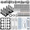 [US Local Warehouse] Camshaft Lifter Kit With Head Gasket Engine Full Gasket Set 5.7 Hemi Lifter Cam Kit Camshaft Valve Lifters & Bolt Set For 09-16 Dodge Ram 1500 5.7L