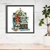 Christmas Cabin-Partial Special Shaped Diamond Painting 40*40CM