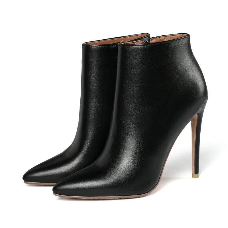 Fashion Party Dress ladies Boots Womens Ankle Boots 12cm High Heel Boots Stiletto Winter Autumn black red beige size 41 42 43