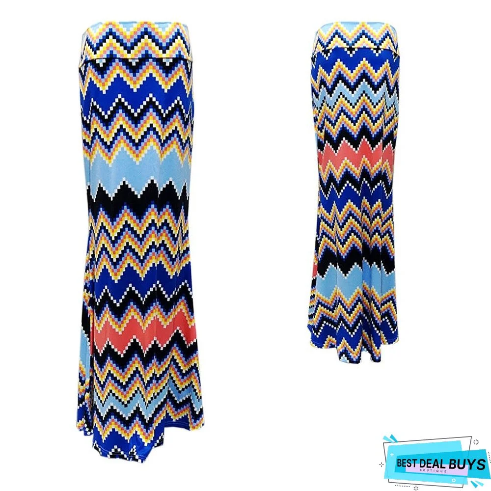 Half Skirt Women's New High Waist Elastic Bag Hip Skirt