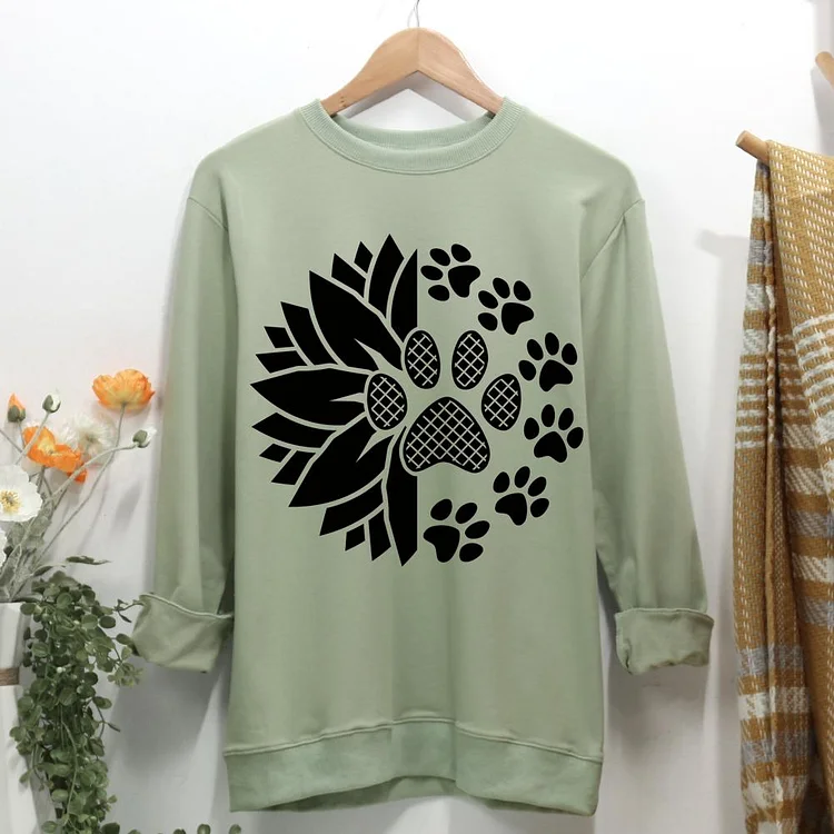 I like dogs Women Casual Sweatshirt-0021358