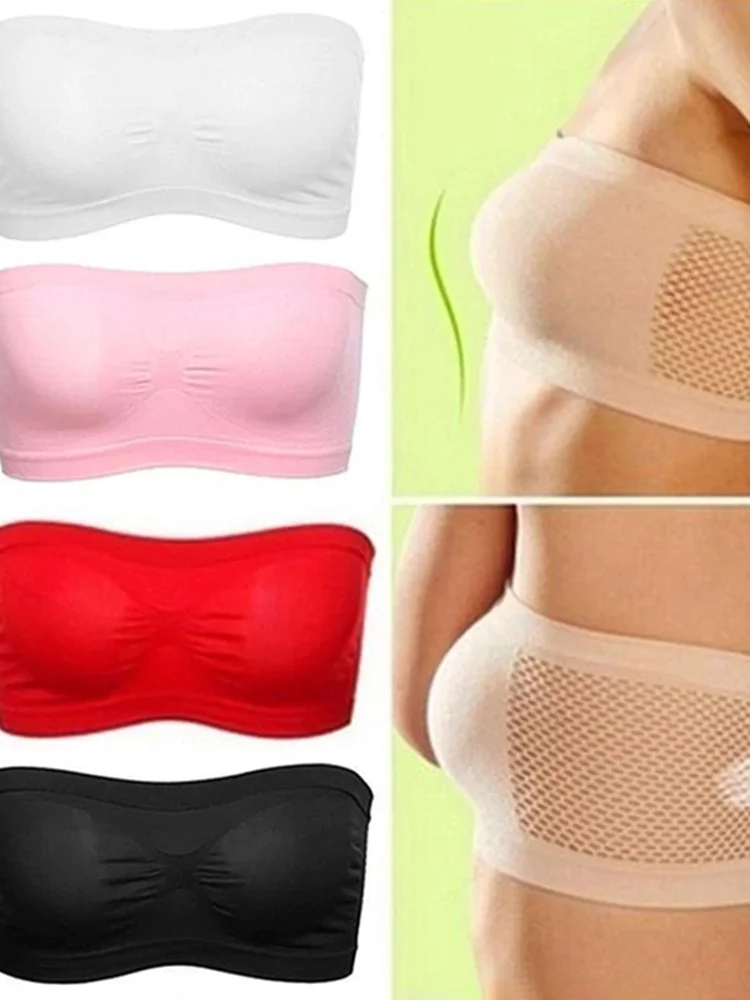 Breathable Non Padded Strapless Bandeau