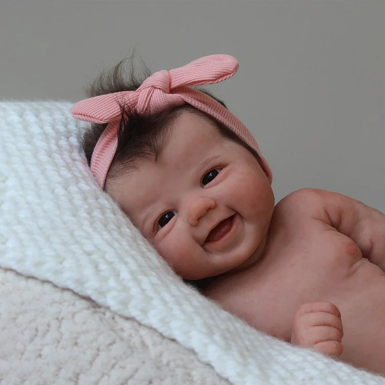  12"&16" 100% Soft Flexible Silicone Reborn Baby Doll Girl Lamatu - Reborndollsshop®-Reborndollsshop®