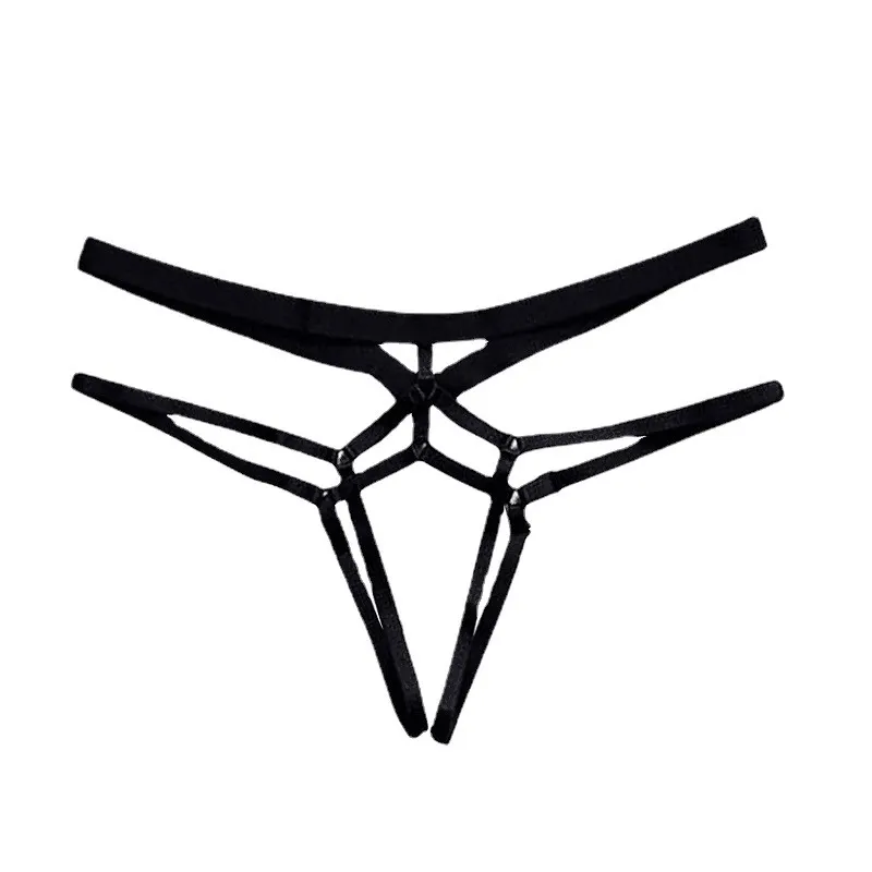 Churchf Sales Open Underwear Lady Transparent Ass With T-T-Word Trousers Multi-Code MM Sexy