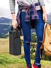 Portable Speaker Bag Fit for Turtlebox Ranger Speaker Storage Sleeve Pouch Water Resistant with Detachable Handle &Zipper Pocket