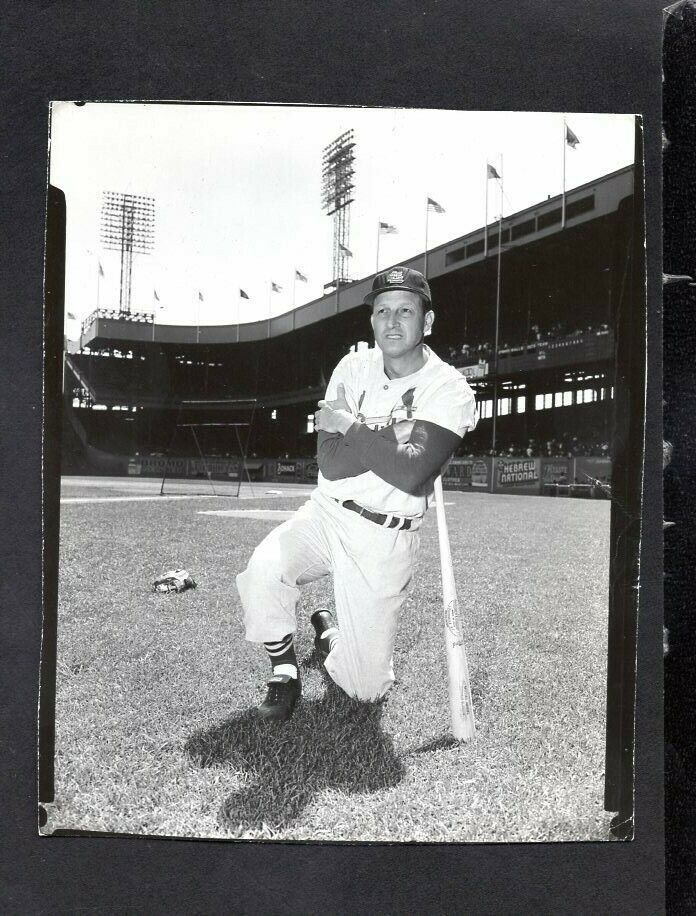 Stan Musial c 1962 Type I Louis Requena Press Original Photo Poster painting St. Louis Cardinals