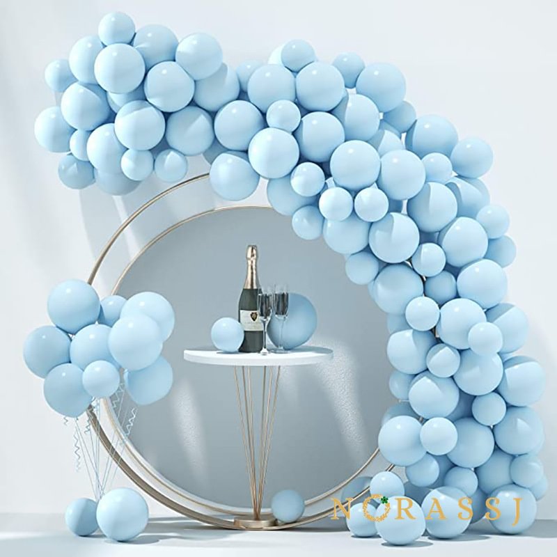 Pastel Macaron Colorful Latex Party Arch Balloons Kit for Wedding Birthday Baby Shower Party Decoration