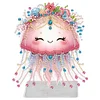 Marine Animal Special Shaped Diamond Painting Tabletop Ornaments Kit (Jellyfish)