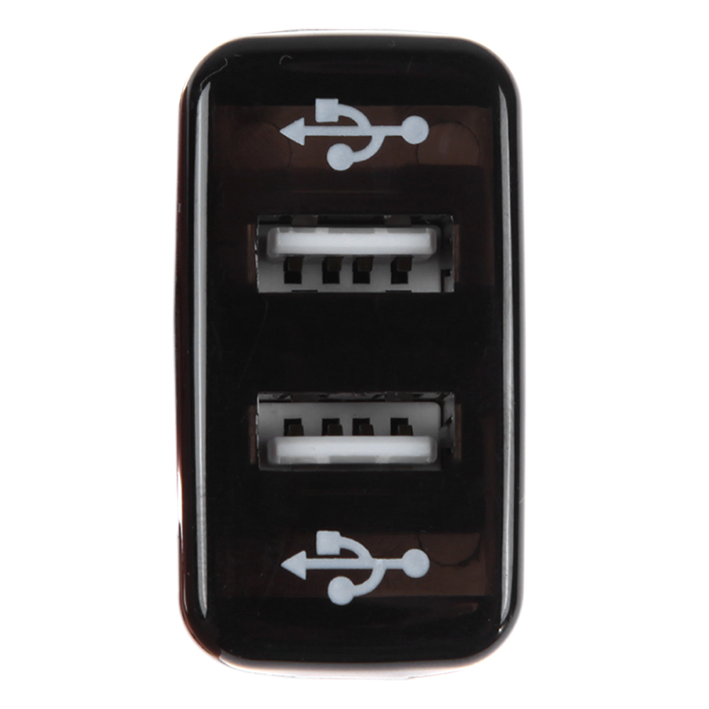 

3.1A 2-24V Dual USB Ports Car Charger Smartphones Tablet Socket for Toyota, 501 Original