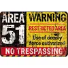 Area 51 - Vintage Metal Signs - 30*40cm
