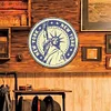 New York - Round Metal Tin Signs(12*12Inch)