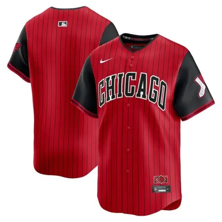 Men's Chicago White Sox  Red/Black 2025 City Connect Limited Jersey