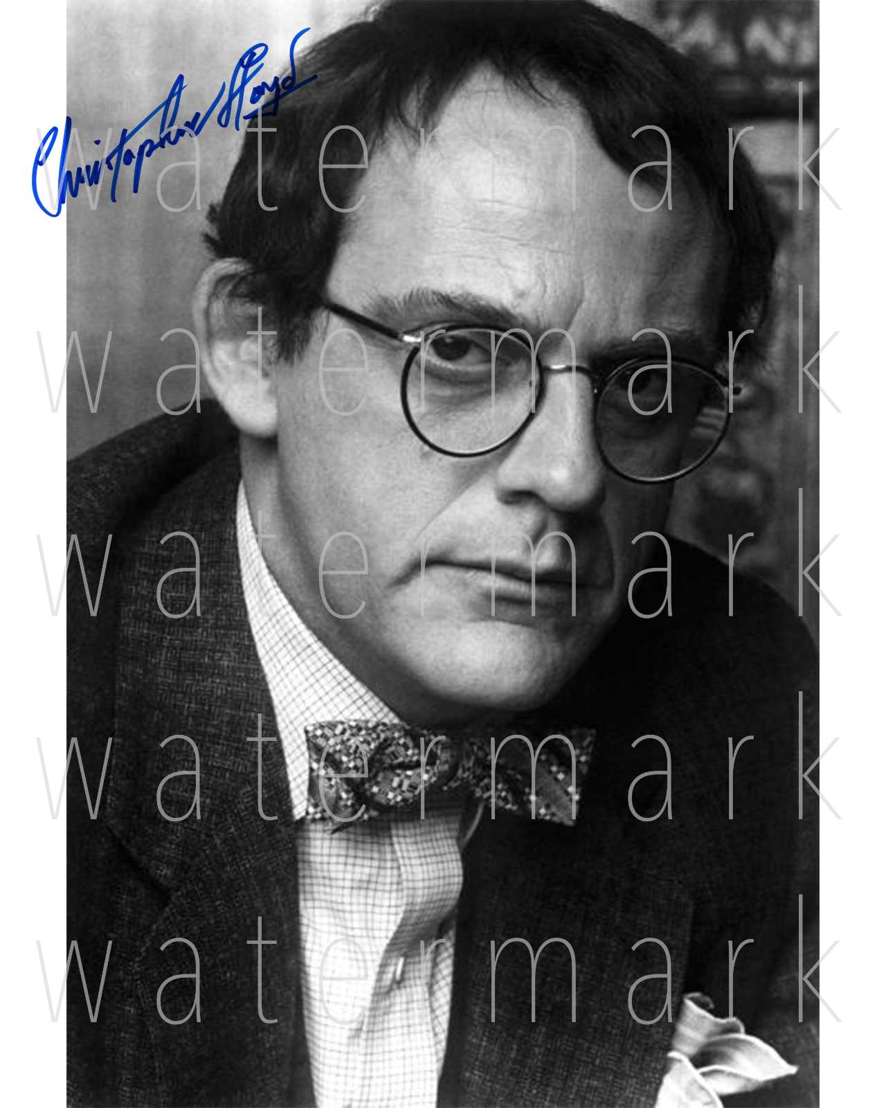 Christopher Lloyd signed 8X10 inch print Photo Poster painting poster picture autograph RP
