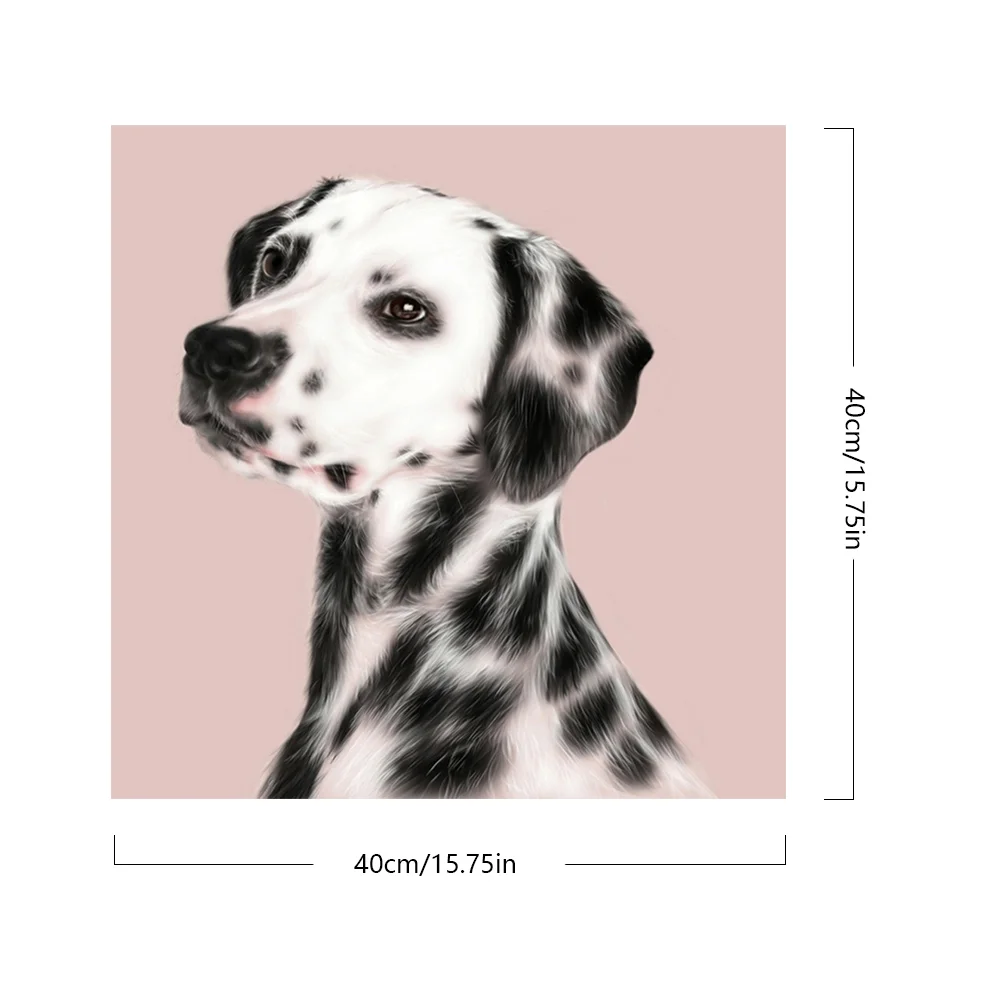 DIY Paint By Number 40*40cm - Puppy