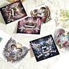 6PCS Diamond Painting Wing Greeting Cards Postcards with Envelopes