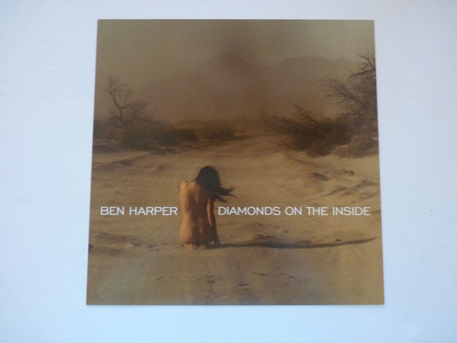 Ben Harper Diamond on the Inside LP Record Photo Poster painting Flat 12x12 Poster