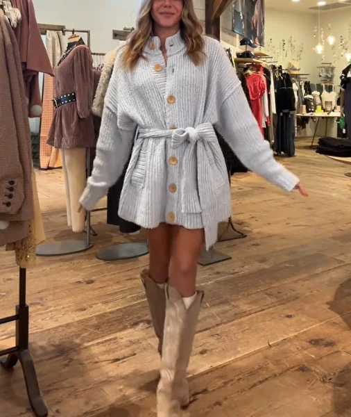 Brooklyn Belted Cardi