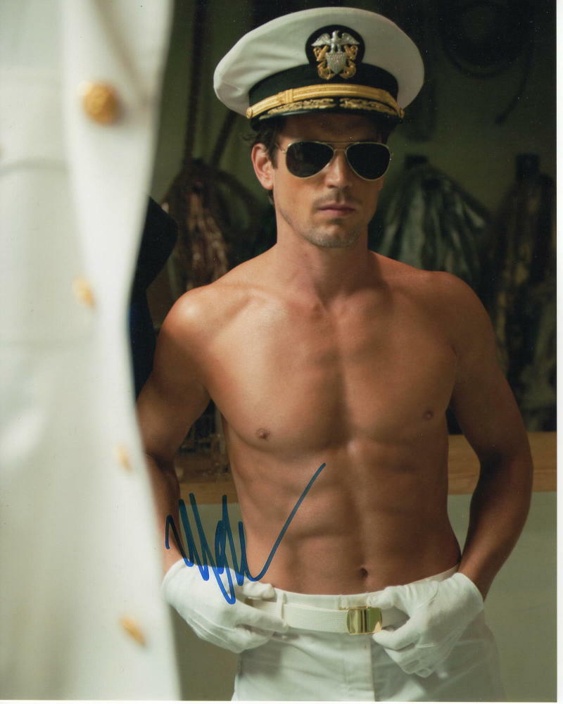 MATT BOMER SIGNED AUTOGRAPH 8x10 Photo Poster painting - SHIRTLESS STUD, MAGIC MIKE, DOOM PATROL