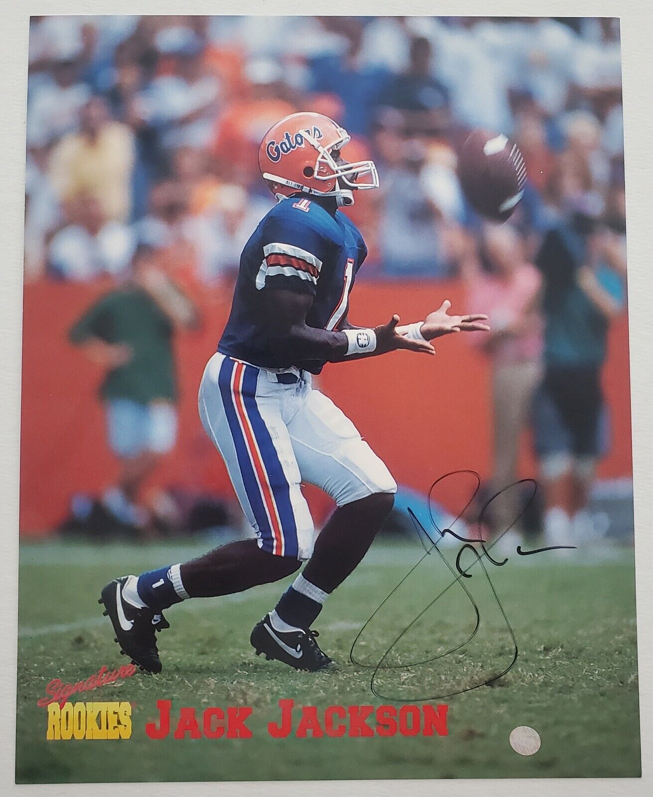 Jack Jackson Signed Signature Rookies 8x10 Photo Poster painting College Florida Gators NFL RAD