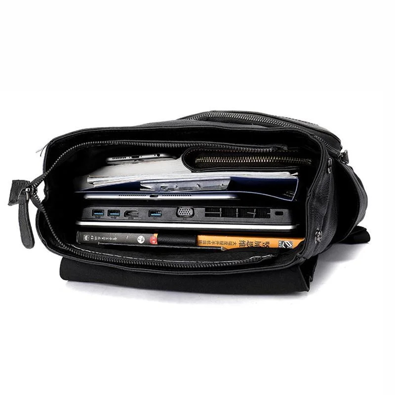 Mens Large Capacity Travelling School Backpacks With USB Charging Port