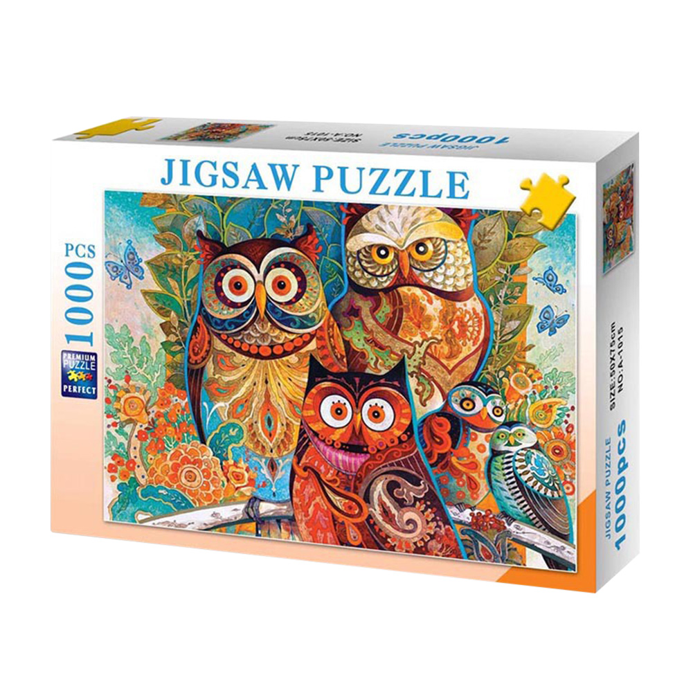 1000 Piece Funny Jigsaw Puzzle Brain Teasing Game for Boys Girls(European Idyll)