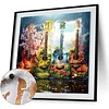 Guitar Of The Four Seasons-Paint by Numbers Acrylic Painting 50*50CM