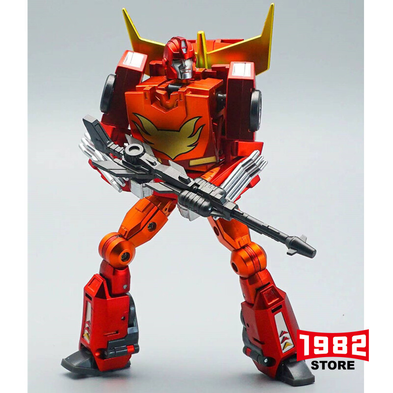 MFT MS-19E FLAME COMMANDER Rodimus OOptimus Prime METAL Ver Transformers Action Figure