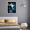 The King Triton - Full Round Diamond Painting-(Silhouette style)