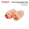 Axrayser Laser Nozzle Conversion Head Extender 12mm Thread M11 for Raytools WSX Precitec Laser Cutting Machine Adapter Head