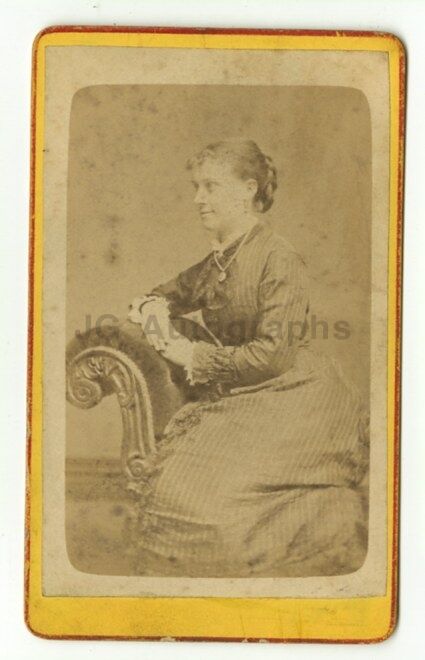 19th Century Fashion - 1800s Carte-de-visite Photo Poster paintinggraph - Bertolle's of London