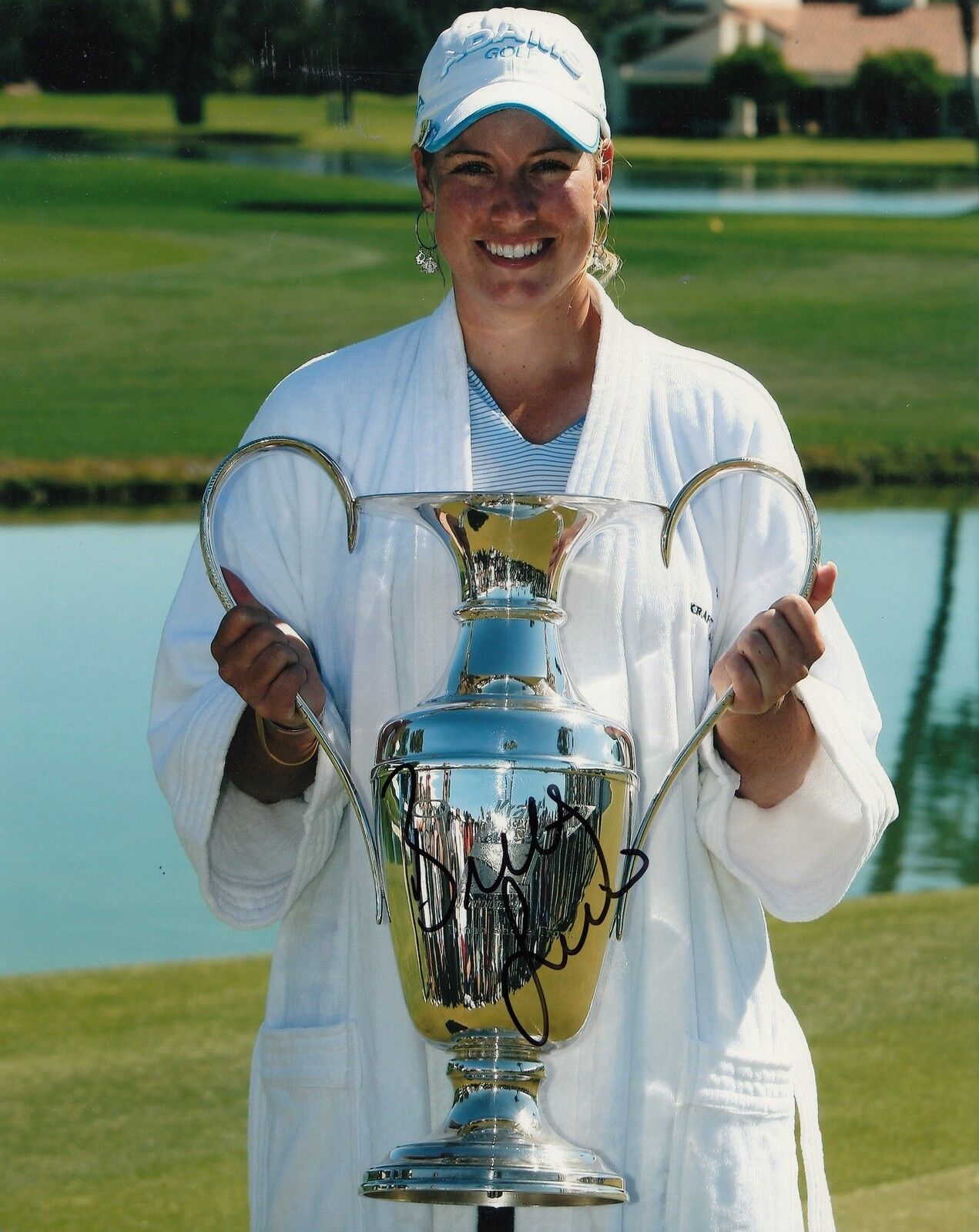 BRITTANY LINCICOME signed *LPGA* WOMEN'S GOLF 8X10 Photo Poster painting W/COA SOLHEIM CUP #1