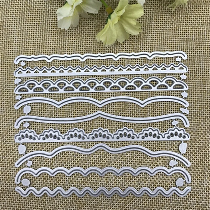 9pcs/Set Decorative Cards Metal Cutting Dies Stencils for DIY Scrapbooking/photo album Decorative Embossing DIY Paper Cards