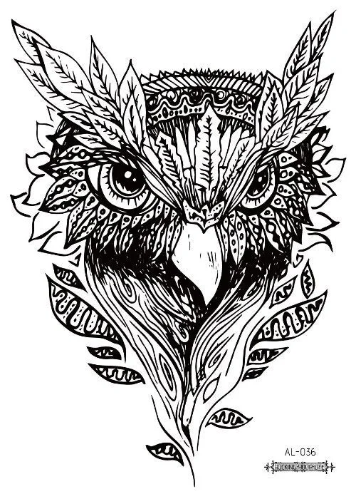 38 Kinds Adult Chest Back Tattoo Rose Flowers Mandala Totem Waterproof Temporary Body Art Sticker Disposable tatouage temporaire