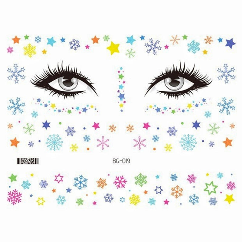 Lady Butterfly Pet Tattoos & Body Art 1 Piece