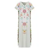 Bohemian Tassel Printed Dress Long Dress