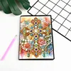 Flower Cross 5D Diamond Painting Notebook Diamond Art Diary Book Kit