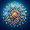 (US Only)4pcs Mandala - Diamond Painting - Partial Special Shaped Drill (Canvas|30*30cm)