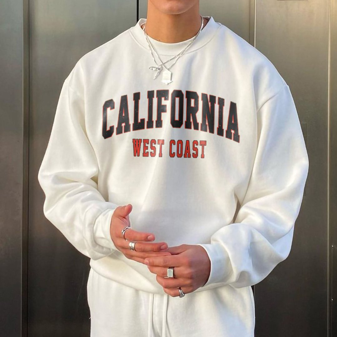 Men's California Printed Hoodie