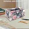 Flower Butterfly DIY Diamond Art Paper Towel Holder for Home and Office Decor