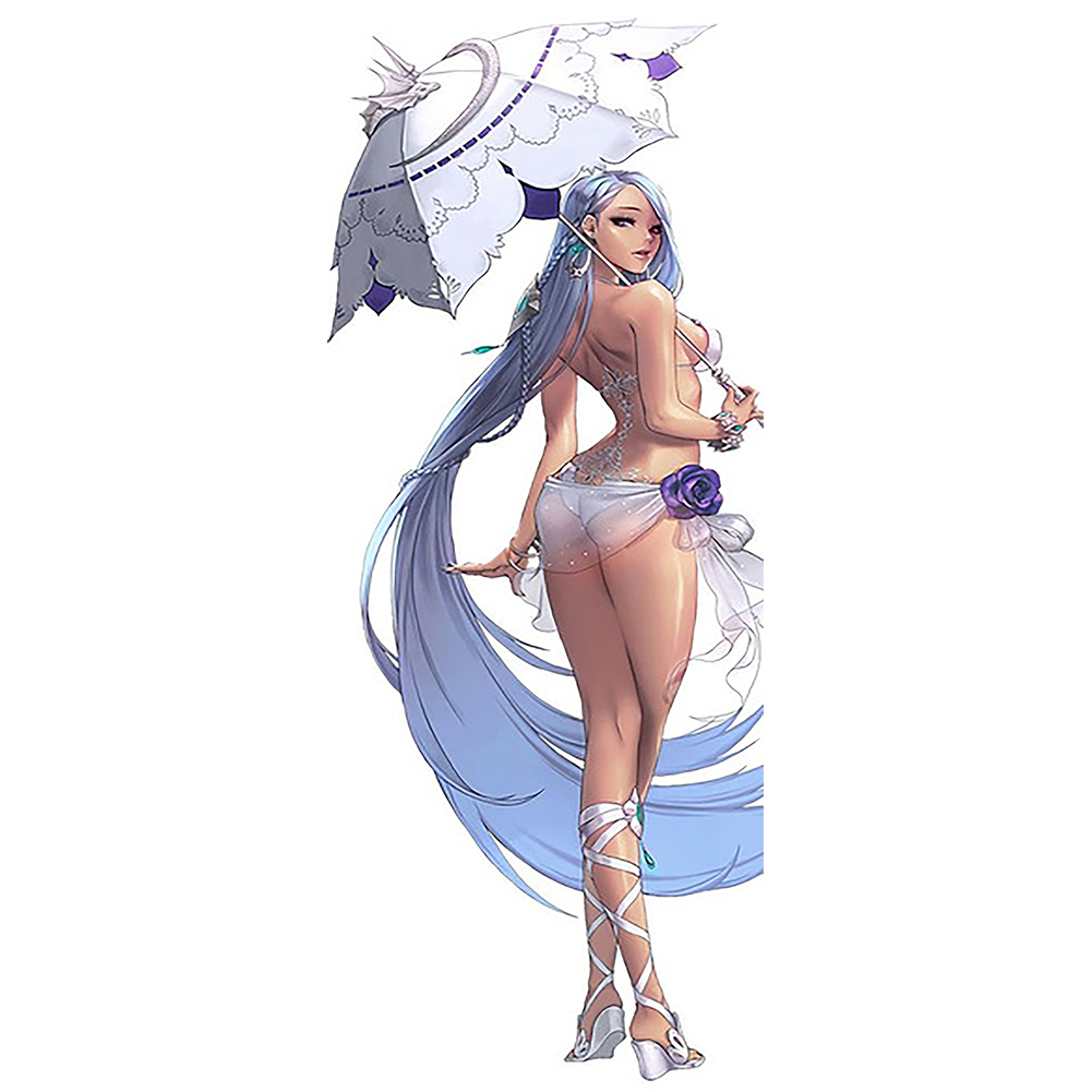 

Anime Game Beauty - Round Drill Diamond Painting - 25*55CM, 501 Original