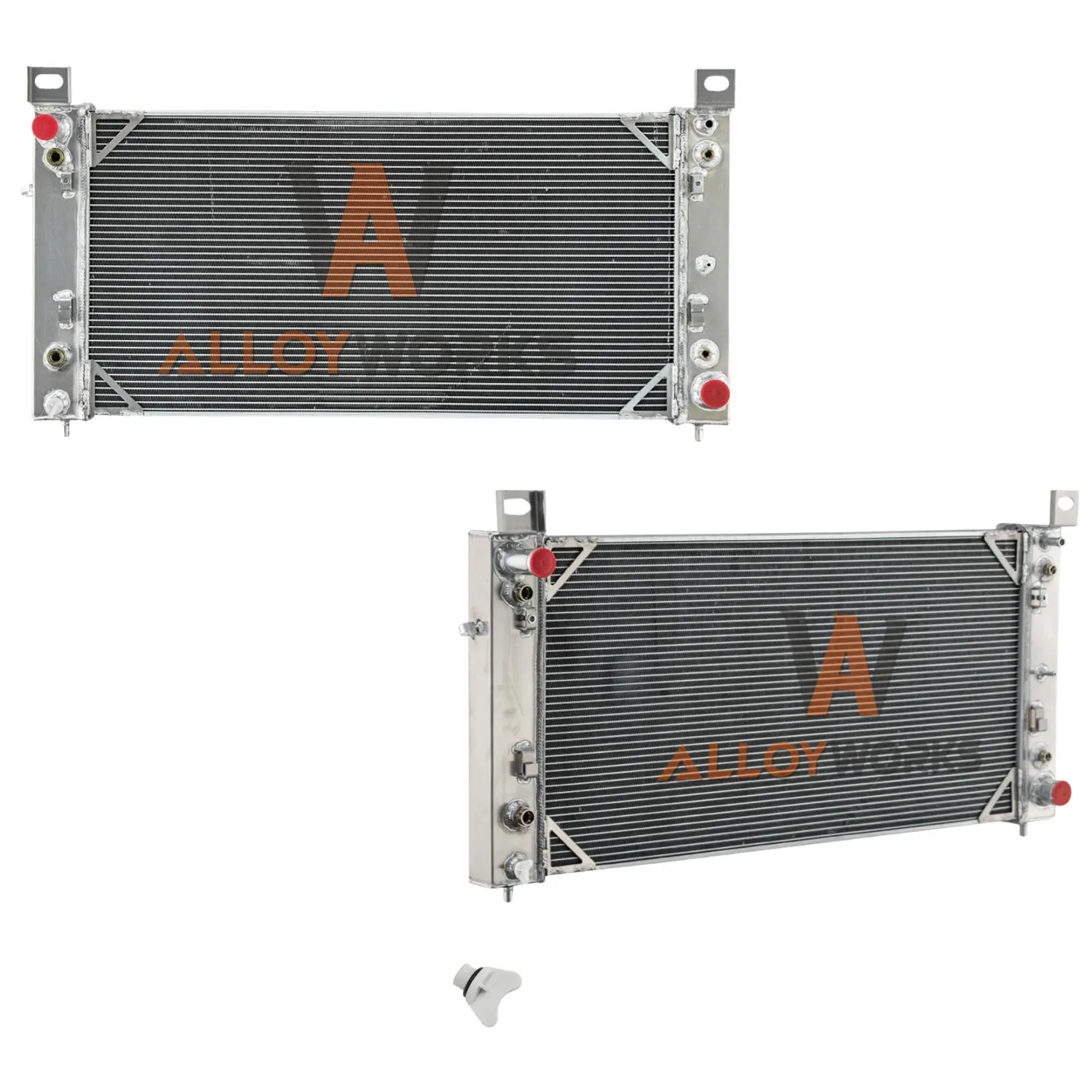 Alloyworks 3 Row Radiator For 2000-13 Chevy Silverado Cadillac Escalade ...