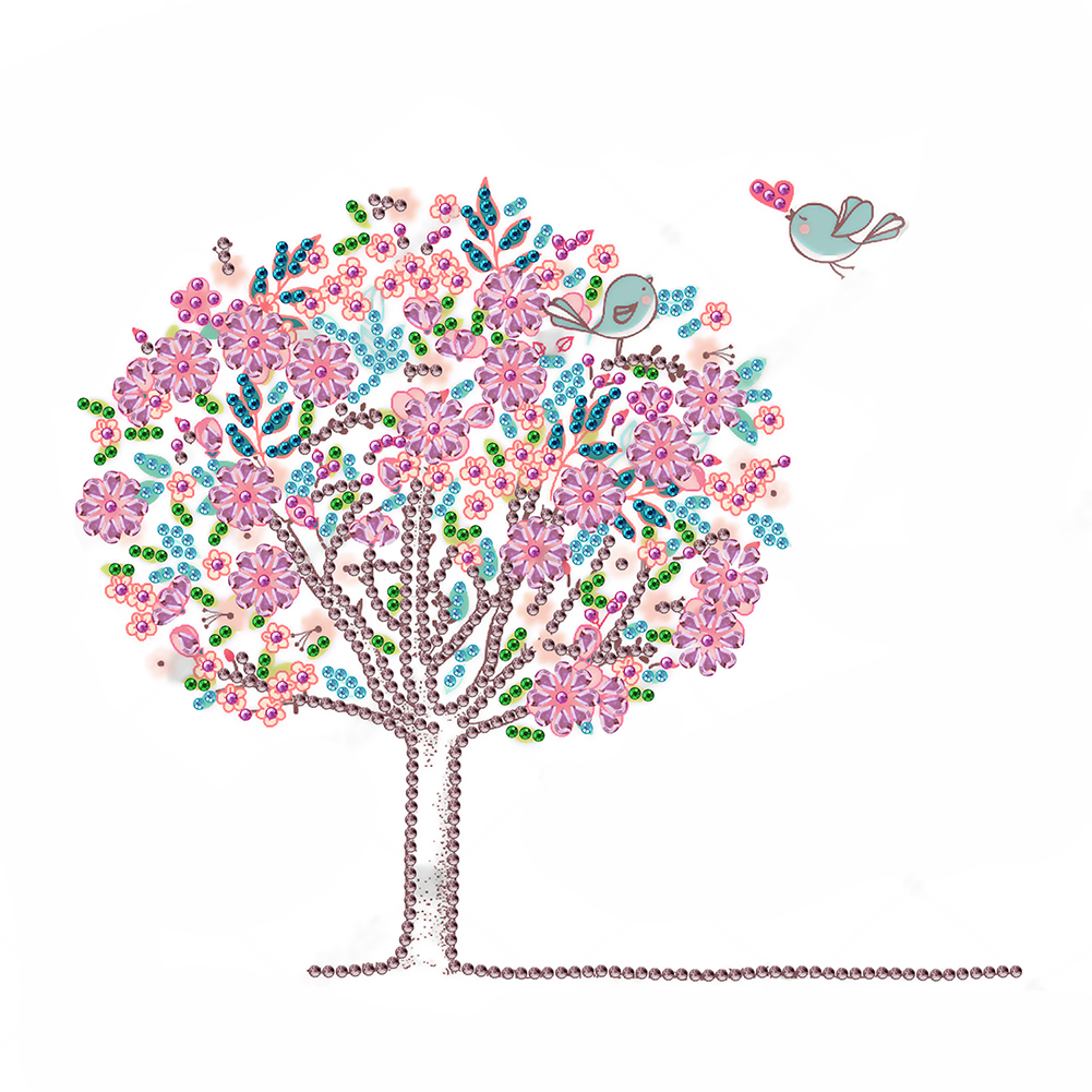 

Tree - Special Shaped Diamond Painting - 30*30CM, 501 Original