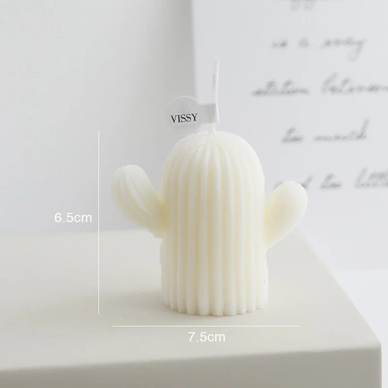 Xpoko Handmade cactus scented candles home decoration ornaments soy wax aromatherapy candle creative wedding gifts interior candle