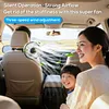 Rechargeable Car Cooling Fan 3 Speeds and 300 Degree Adjustable Vehicle Rear Headrest Fan for Sedan SUV RV Pickup Truck Van